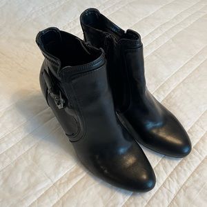 Life Stride Heeled Booties Black Size 8